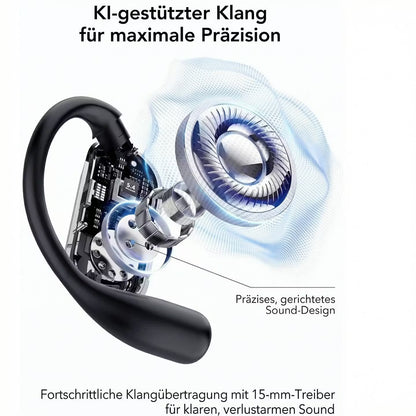 Echtzeit-Übersetzer-Kopfhörer mit KI-Sprachassistenz