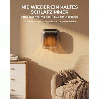 MiniHeat Pro Wand-Heizlüfter