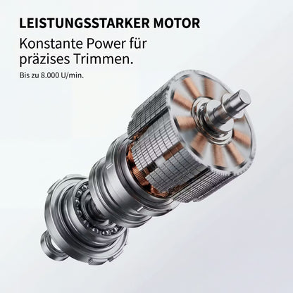 Nasenhaartrimmer mit Digitalanzeige