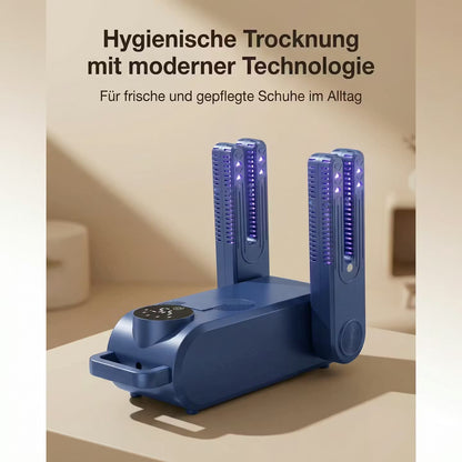 Faltbarer Schuh- & Stiefeltrockner mit UV-Sterilisation & Timer