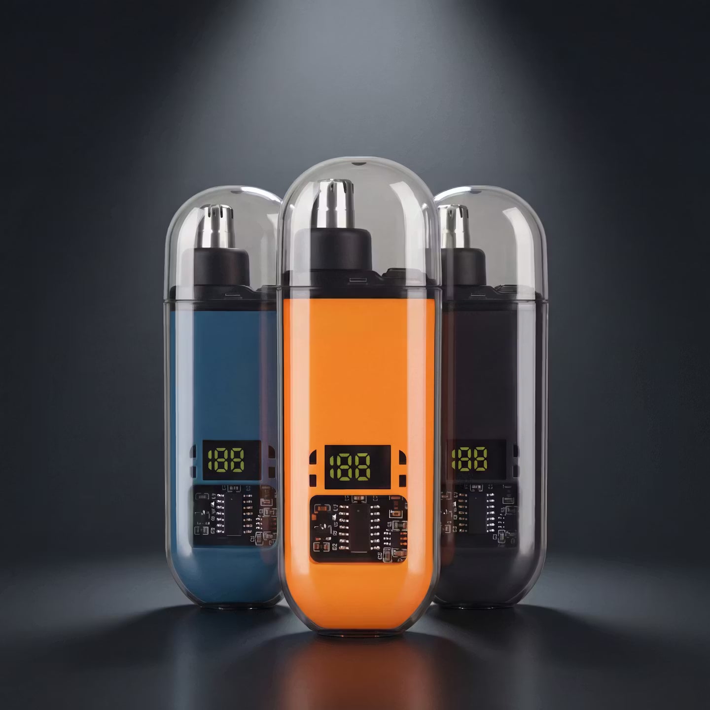 Nasenhaartrimmer mit Digitalanzeige