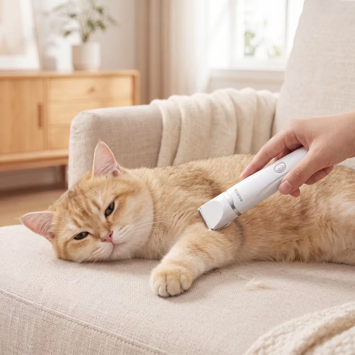 4-in-1 Haustiertrimmer für Hunde & Katzen