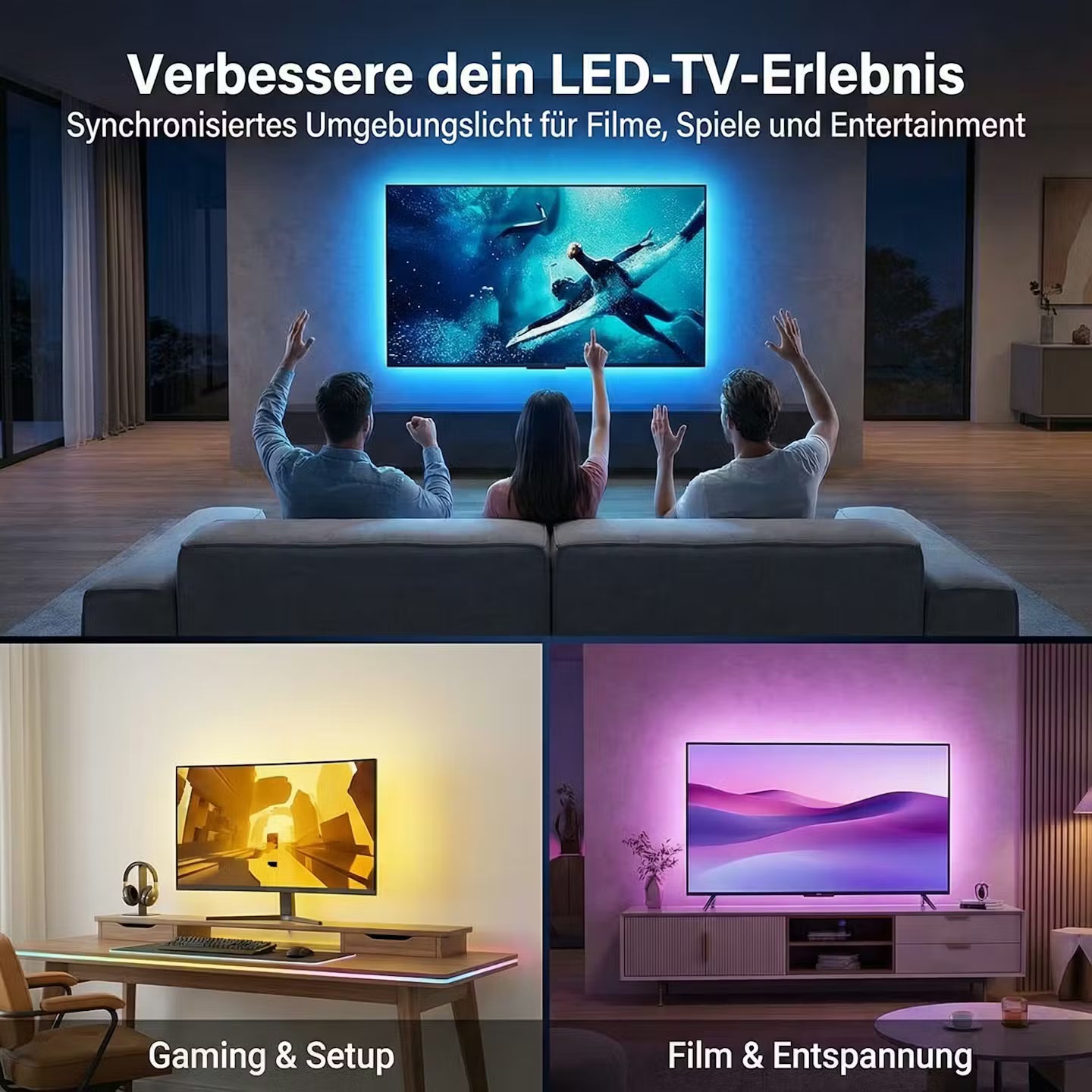 Ambilight TV-Hintergrundbeleuchtung