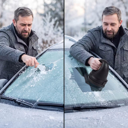 Beheizter Eiskratzer mit USB-Anschluss