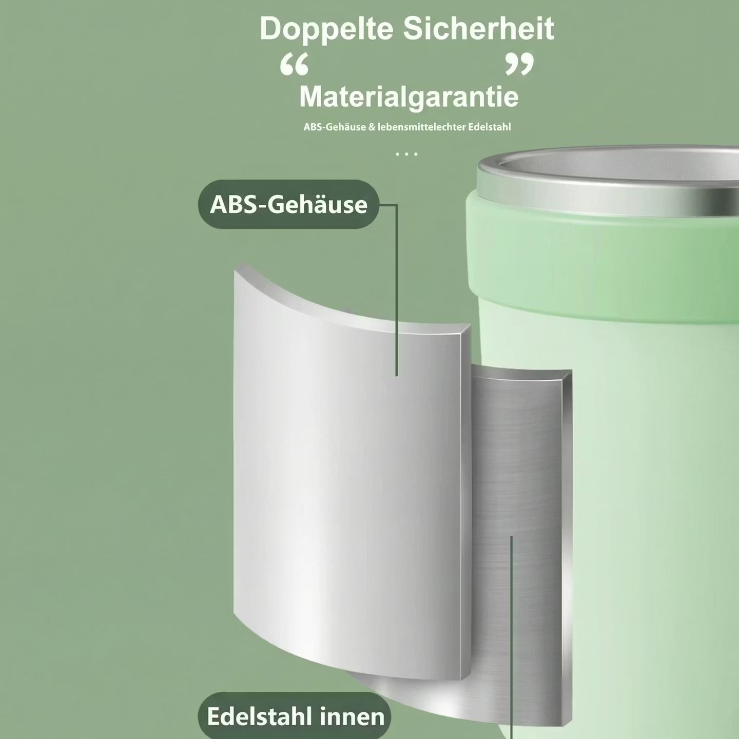 Automatischer Rührbecher