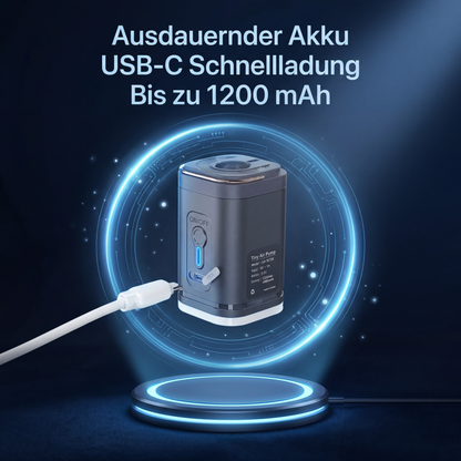 ECHOORIA AirPump Pro™ – Kabellose 4-in-1 Mini-Luftpumpe