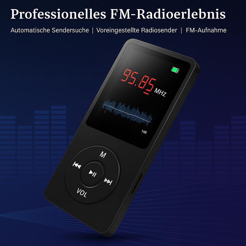 ECHOORIA™ MP3-Musikplayer