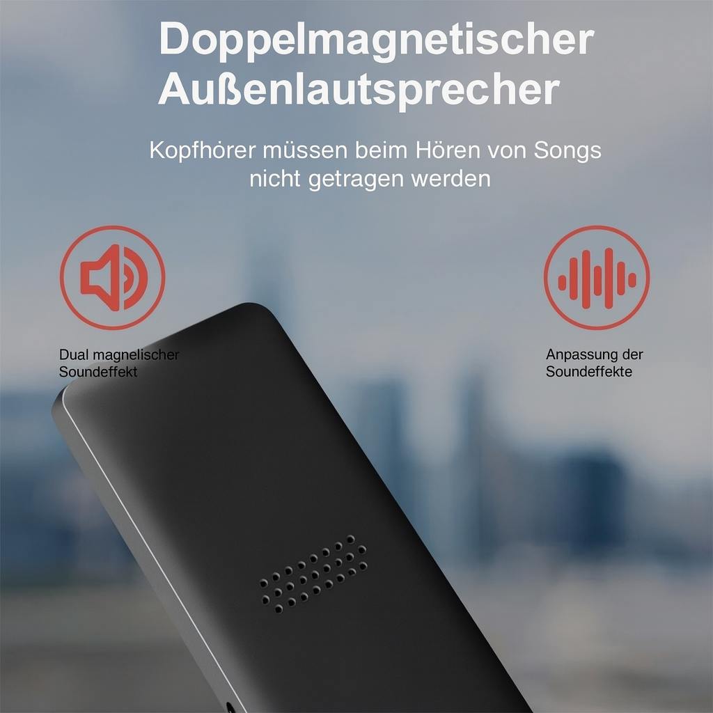 ECHOORIA™ MP3-Musikplayer